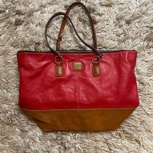 SOLD Dooney and Bourke Large Red Purse